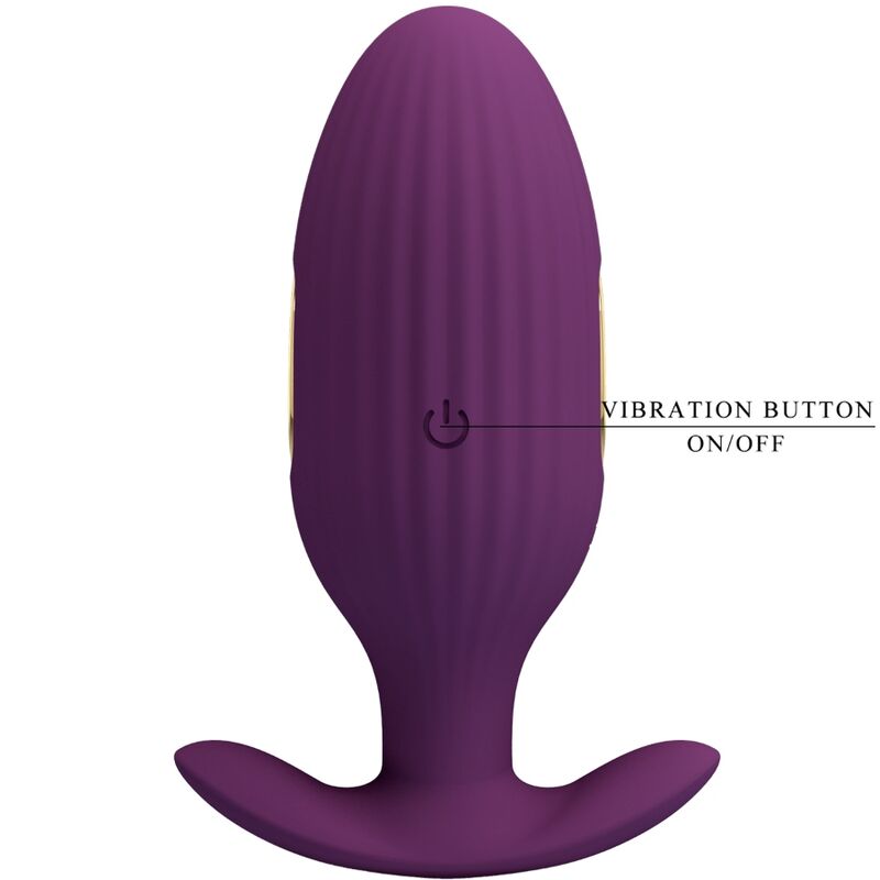 Plug anal connecté vibrant et stimulant Jefferson — PRETTY LOVE BOTTOM