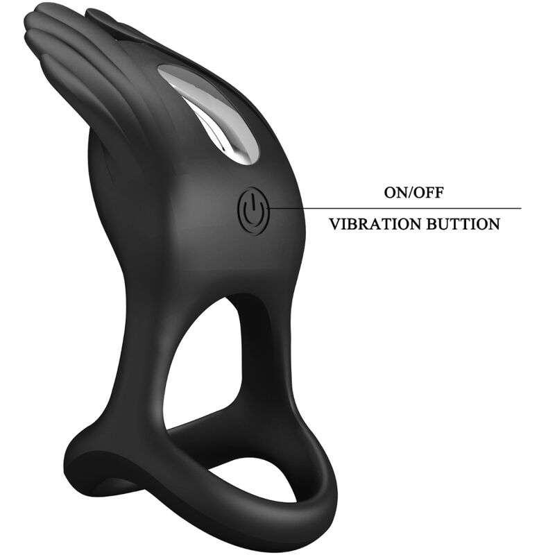 Anneau pénis vibrant rechargeable 7 modes — PRETTY LOVE MALE