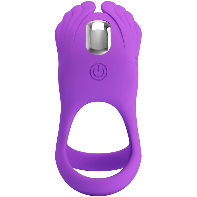 Anneau pénien vibrant rechargeable Silas — PRETTY LOVE MALE