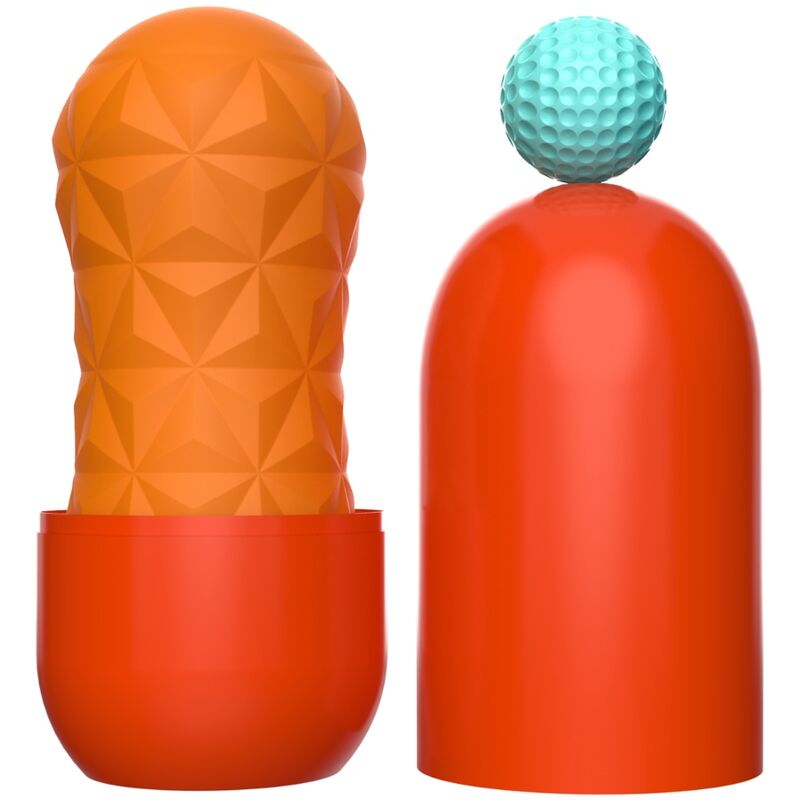 Masturbateur rotatif stimulant avec spirale et boule — PRETTY LOVE MALE