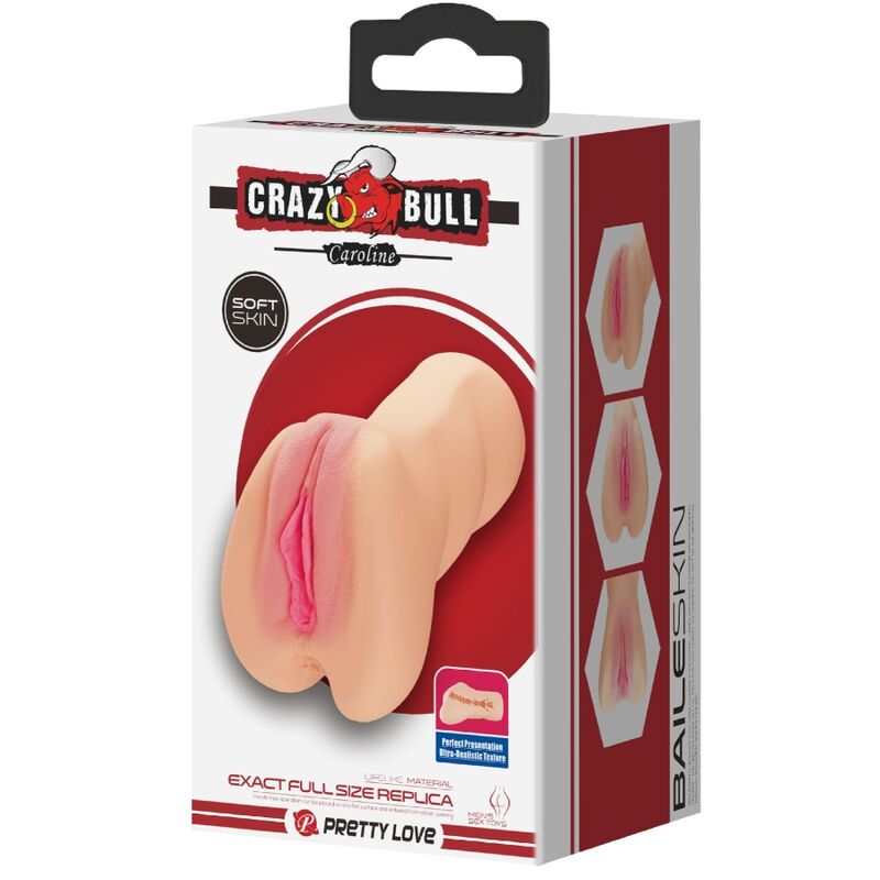Masturbateur réaliste vagin Caroline — CRAZY BULL