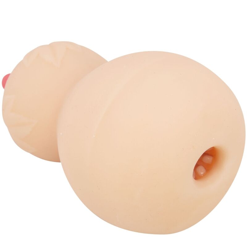 Masturbateur en forme de poitrine à texture stimulante — CRAZY BULL