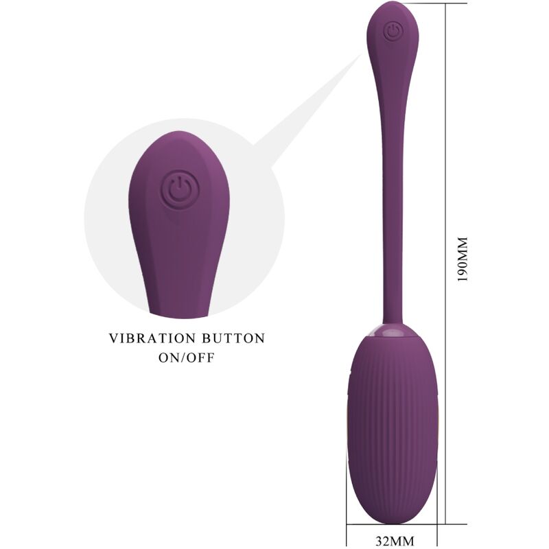 Œuf vibrant rechargeable polyvalent — PRETTY LOVE SMART