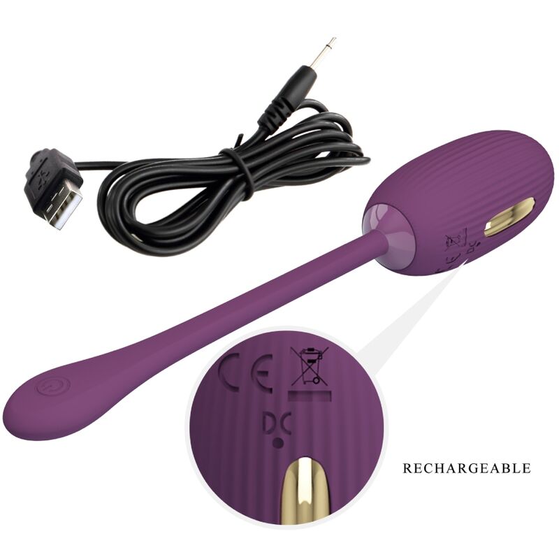 Œuf vibrant rechargeable polyvalent — PRETTY LOVE SMART