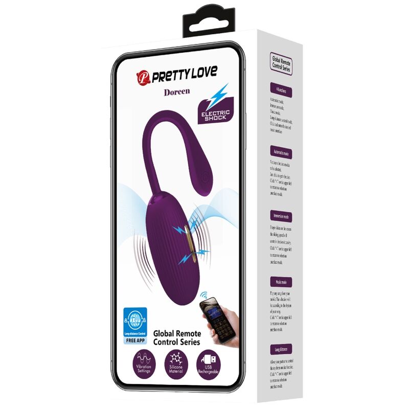 Œuf vibrant rechargeable polyvalent — PRETTY LOVE SMART
