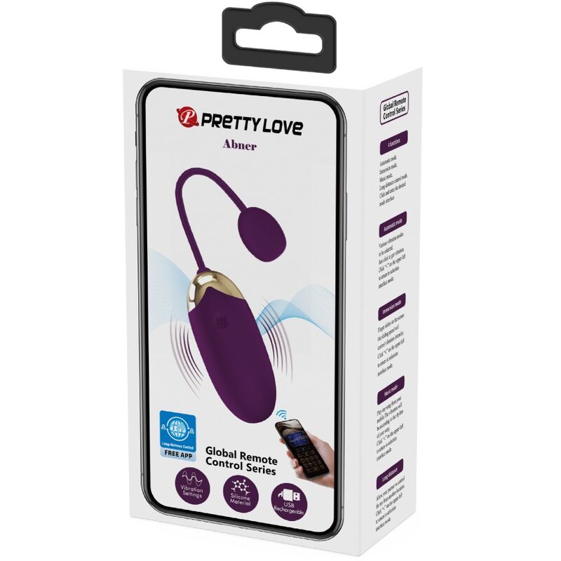 Oeuf vibrant connecté Abner — PRETTY LOVE