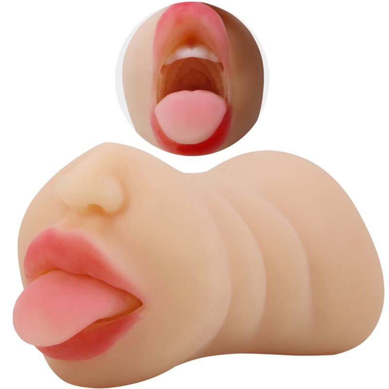 Masturbateur double entrée Sarah en forme de vagin — CRAZY BULL
