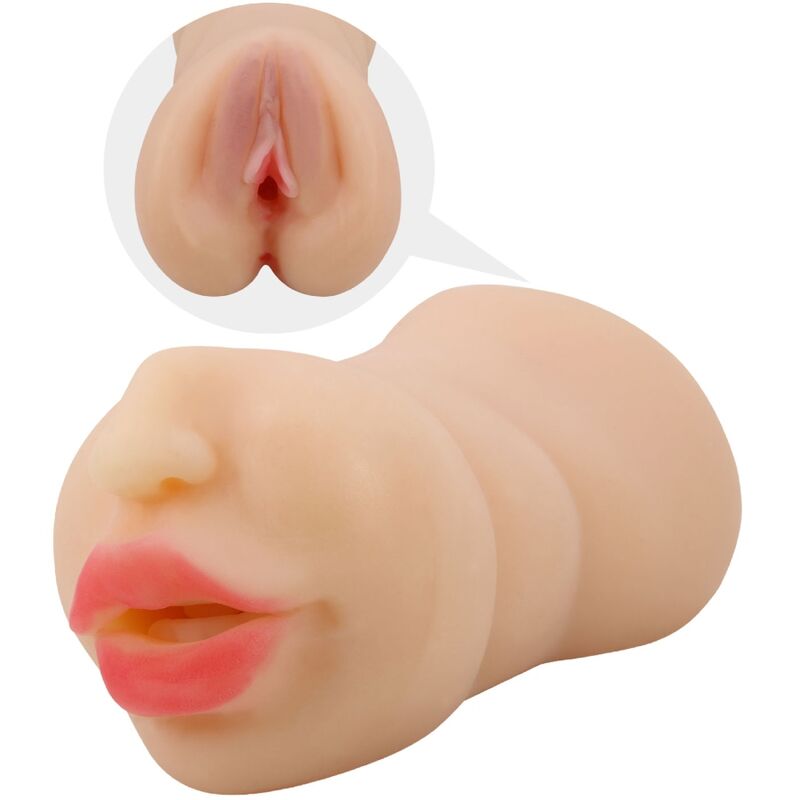 Masturbateur double entrée en forme de vagin Zoey — CRAZY BULL