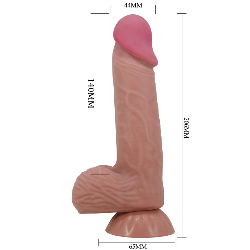 Realistic Slip Skin Dildo with Suction Cup — PRETTY LOVE HIGH GRADE