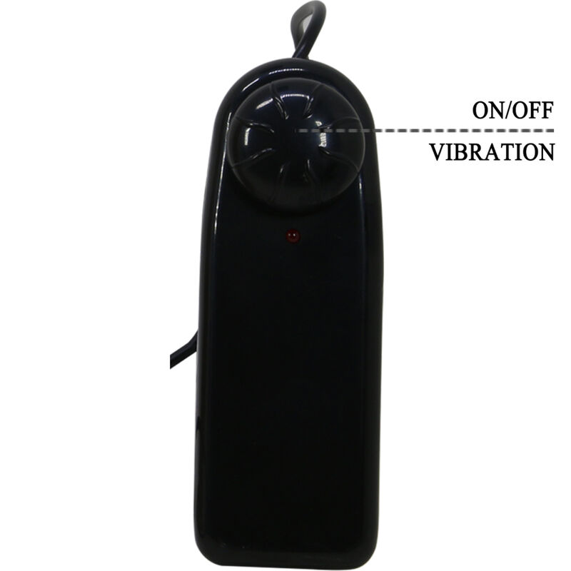 Harnais-dildo vibrant multi-vitesses 17,5 cm marron clair — Pretty Love Party Up