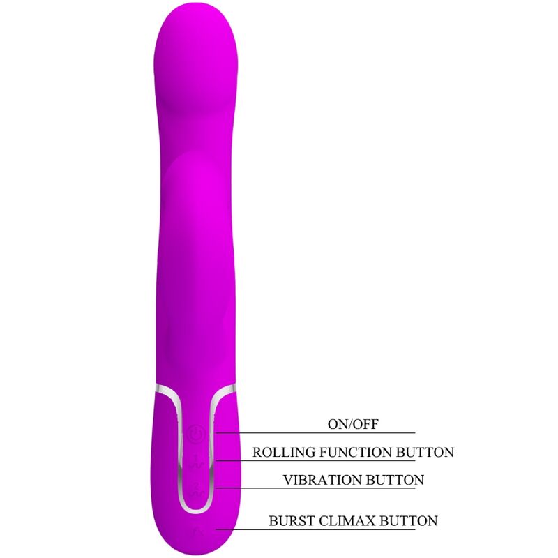 Vibrateur rabbit à perles — PRETTY LOVE FLIRTATION