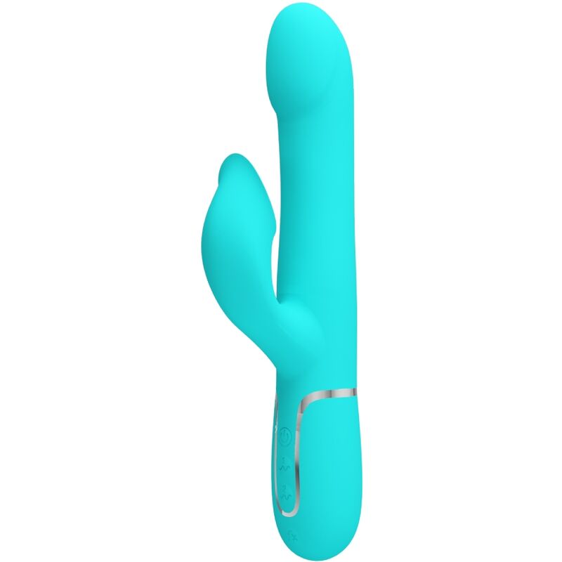 Perles vibrantes lapin aqua — PRETTY LOVE FLIRTATION