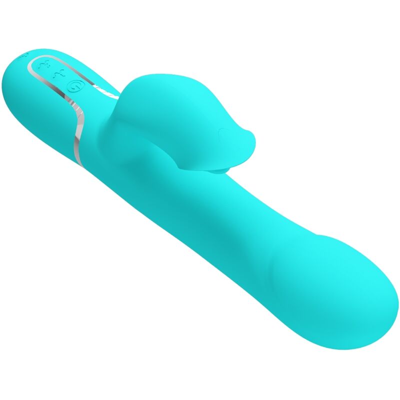 Perles vibrantes lapin aqua — PRETTY LOVE FLIRTATION
