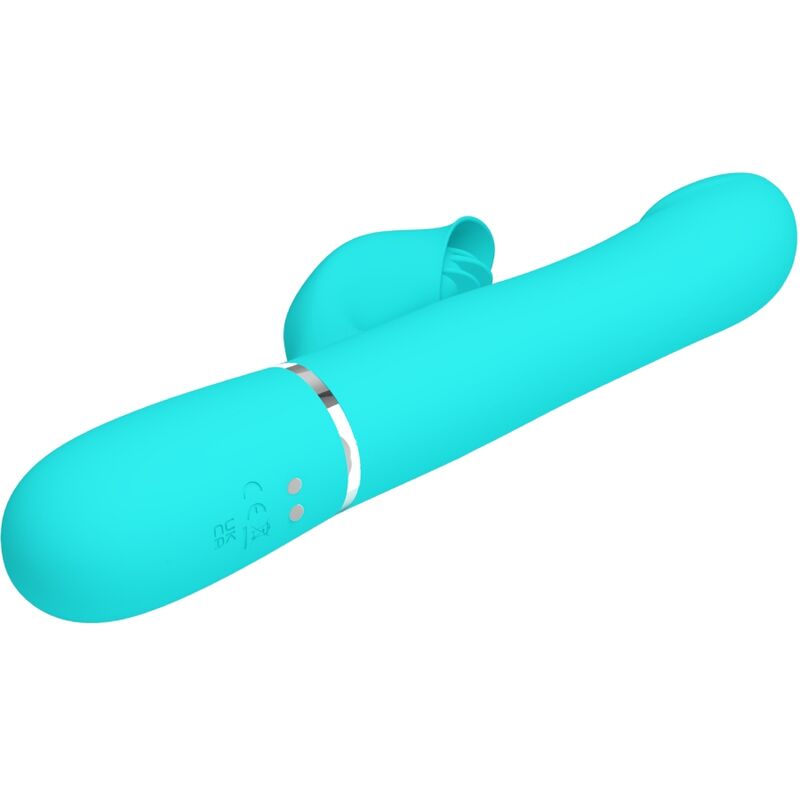 Perles vibrantes lapin aqua — PRETTY LOVE FLIRTATION