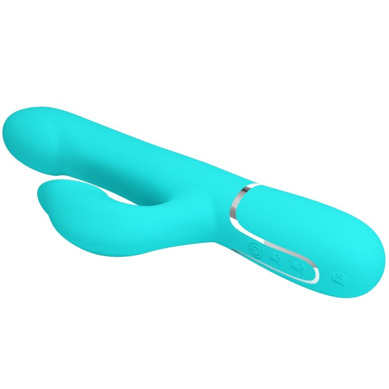 Perles vibrantes lapin aqua — PRETTY LOVE FLIRTATION