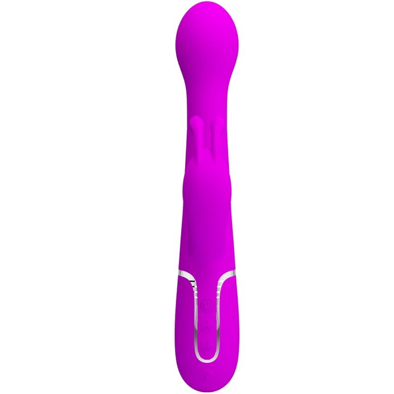 Vibromasseur rabbit 3 en 1 à double stimulation — PRETTY LOVE FLIRTATION
