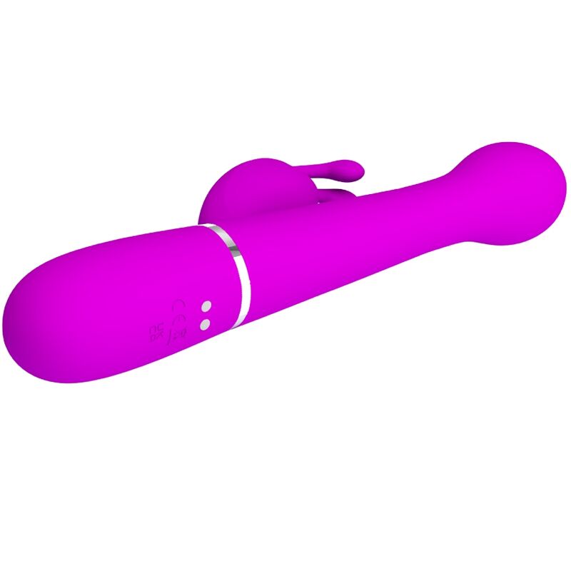 Vibromasseur rabbit 3 en 1 à double stimulation — PRETTY LOVE FLIRTATION