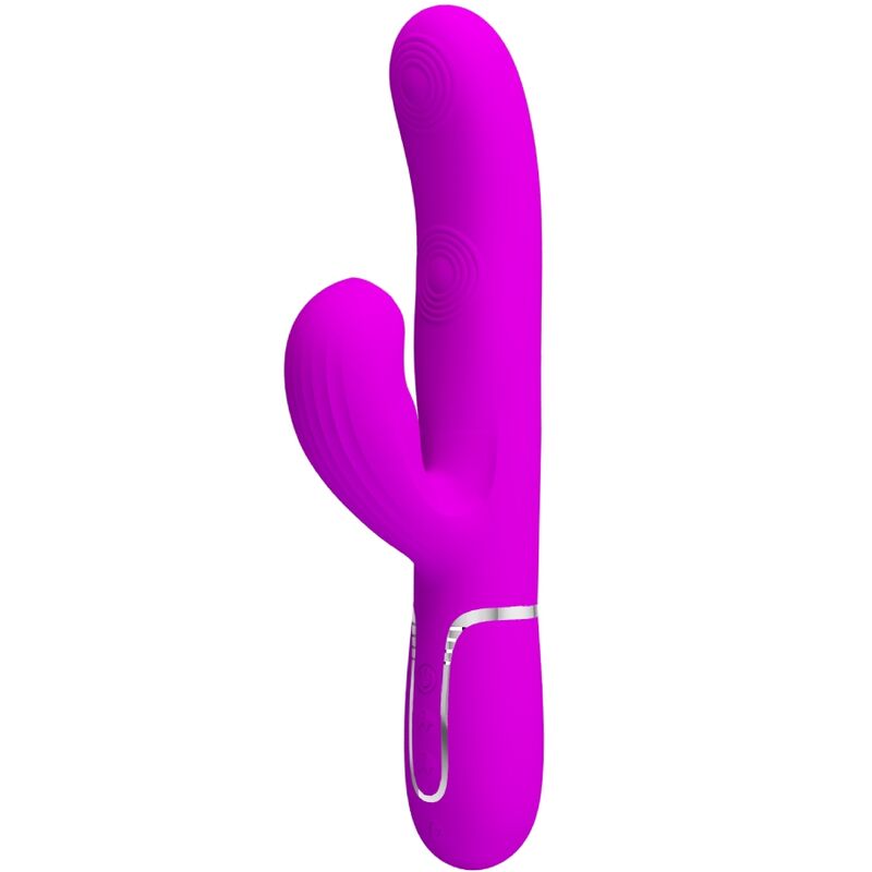 Stimulateur rabbit 3 en 1 chauffant Perlitia — PRETTY LOVE FLIRTATION