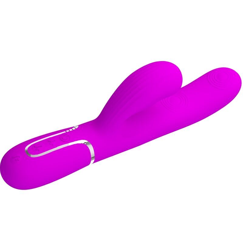 Stimulateur rabbit 3 en 1 chauffant Perlitia — PRETTY LOVE FLIRTATION