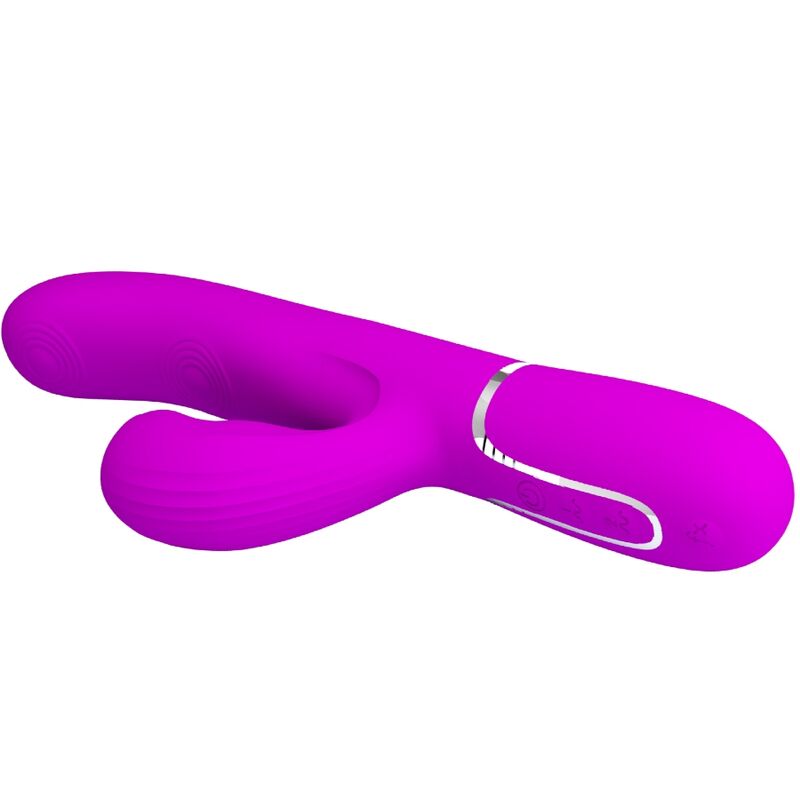 Stimulateur rabbit 3 en 1 chauffant Perlitia — PRETTY LOVE FLIRTATION
