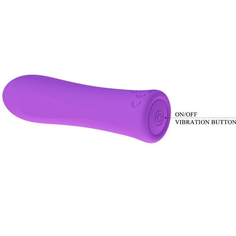 Vibrateur puissant rechargeable violet — PRETTY LOVE FLIRTATION