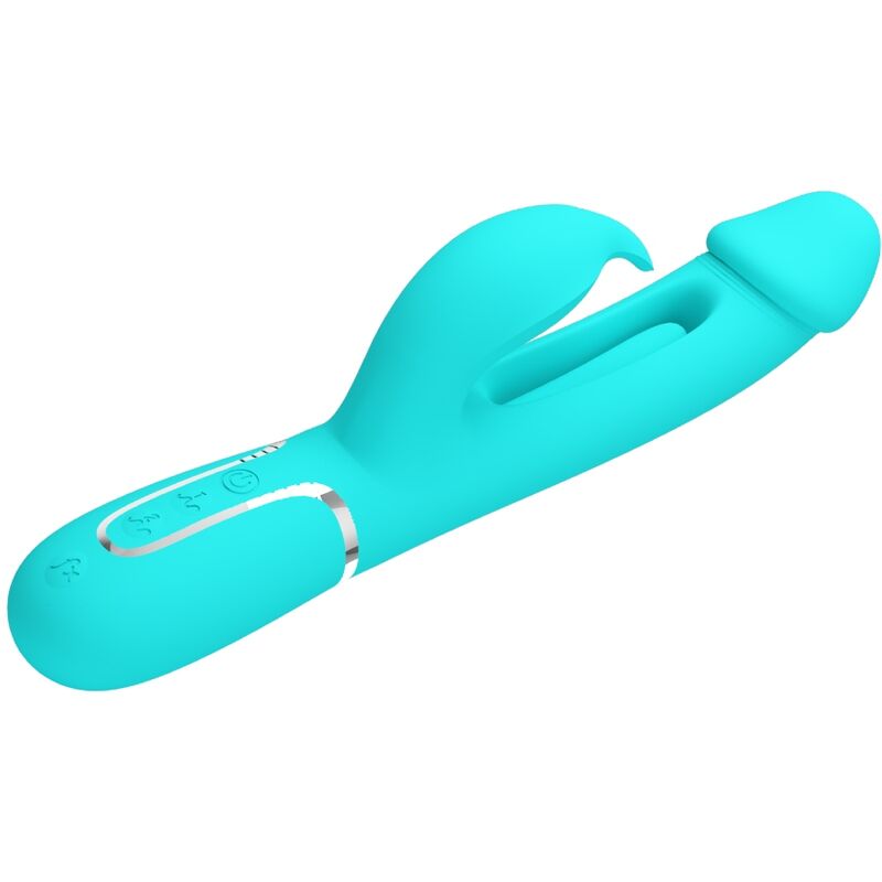 Vibromasseur rabbit 3-en-1 multifonction — PRETTY LOVE FLIRTATION