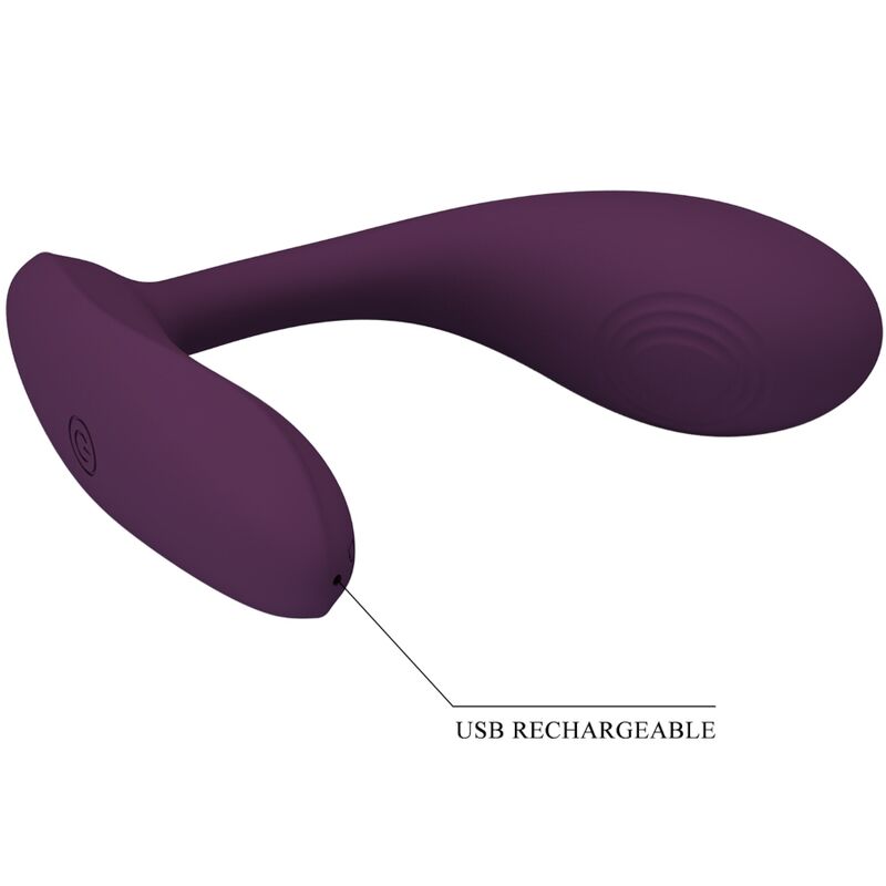Vibrateur point G connecté rechargeable lilas — PRETTY LOVE FLIRTATION