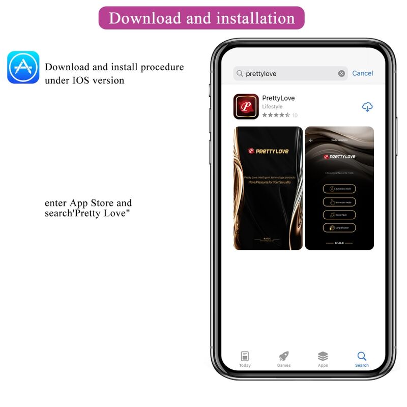 Vibrateur point G connecté rechargeable lilas — PRETTY LOVE FLIRTATION