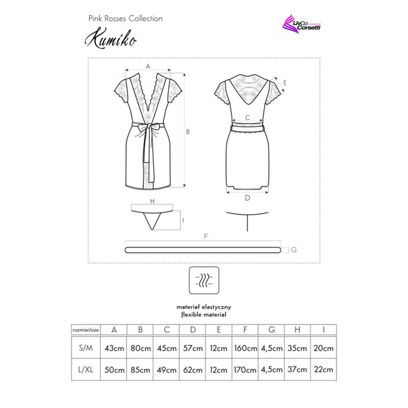 Kumiko Robe & Brief Set — LIVCO CORSETTI SETS