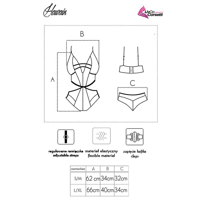 Body de encaje y tul negro — LIVCO CORSETTI BODIES