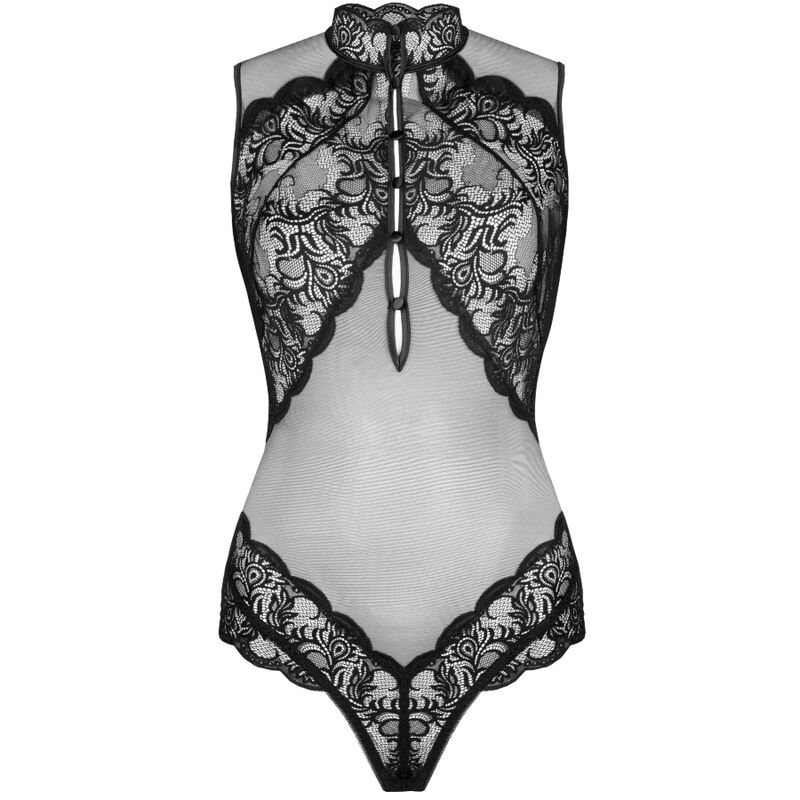 Sensual lace transparent body Sagen — LIVCO CORSETTI BODIES