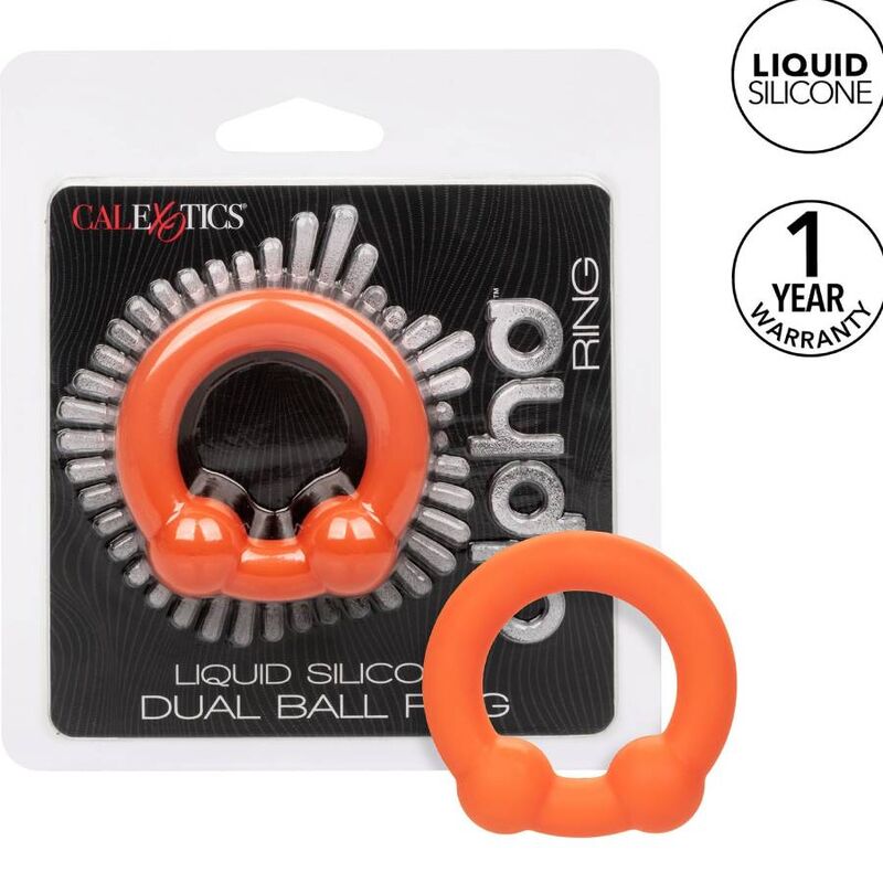 Bague double bille rehausseuse en silicone liquide — CALEXOTICS