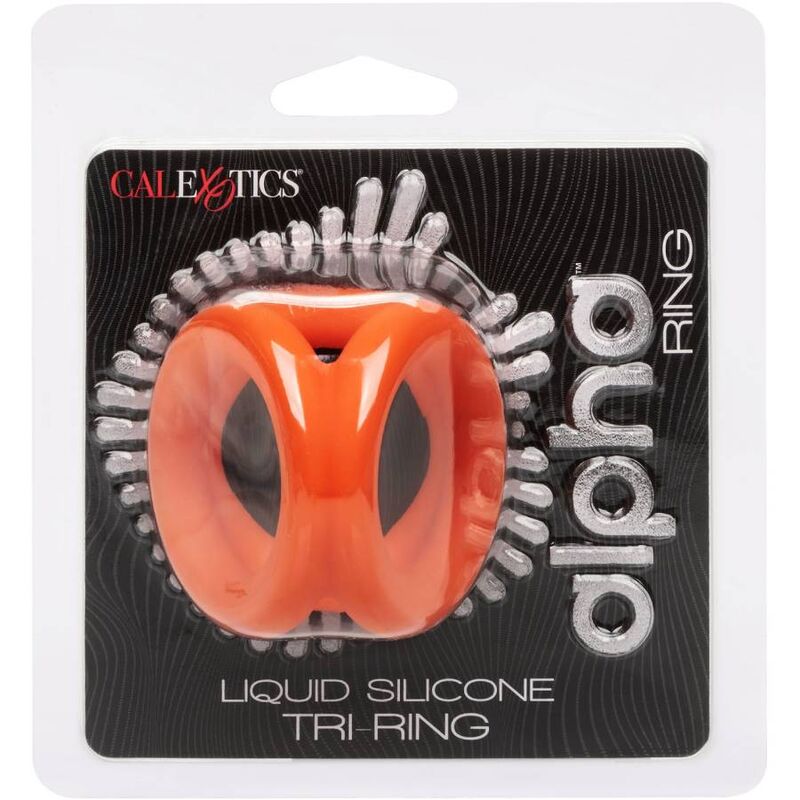 Triple anneau Alpha en silicone liquide — CALEXOTICS