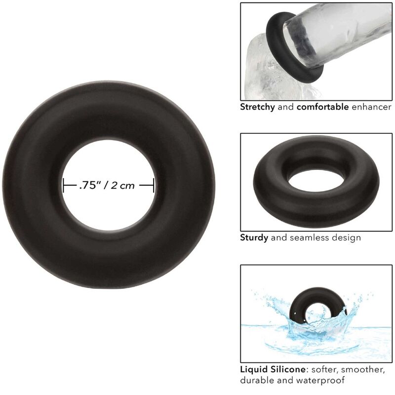 Bague prolongatrice en silicone liquide Alpha Moyenne — CALEXOTICS