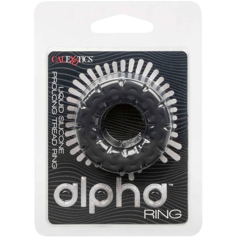 Alpha Liquid Silicone Black Prolongation Ring — CALEXOTICS