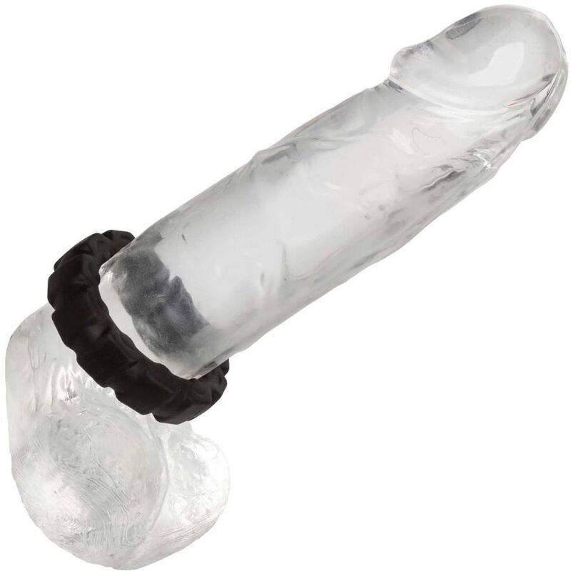 Alpha Liquid Silicone Black Prolongation Ring — CALEXOTICS