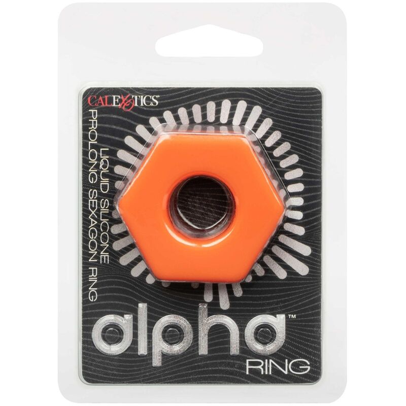 Anneau prolongateur Alpha Sexagon orange — CALEXOTICS