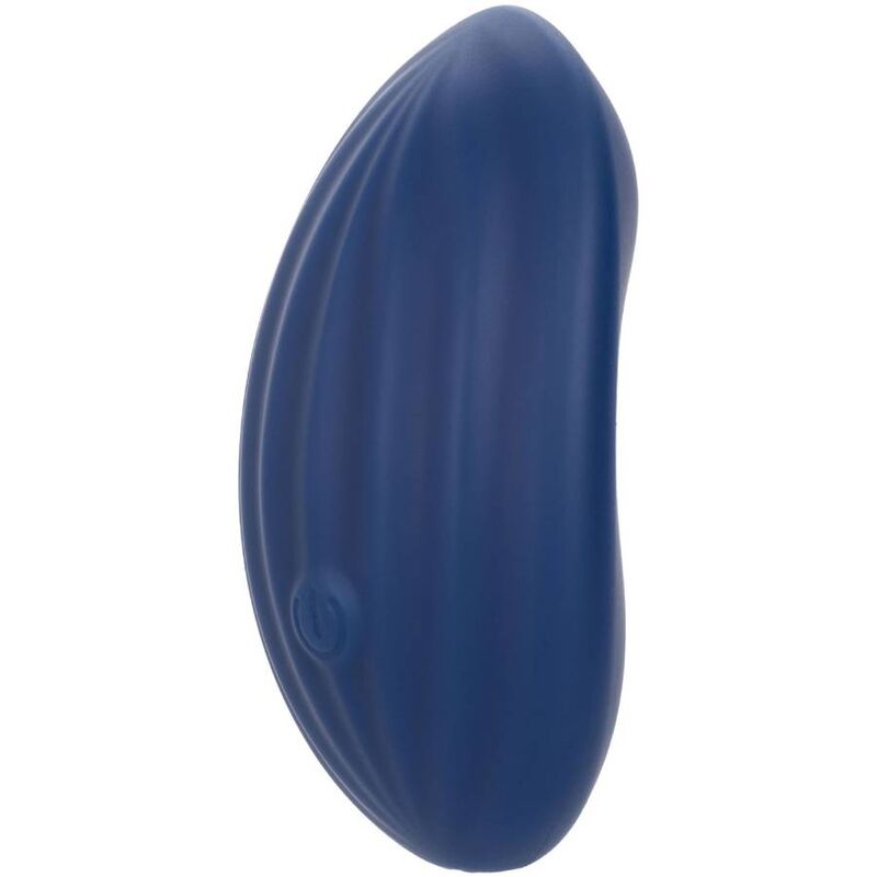 Stimulateur courbe velours cachemire bleu — CALEXOTICS
