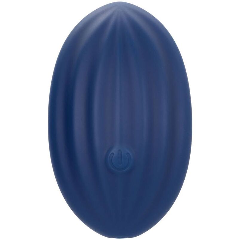Stimulateur courbe velours cachemire bleu — CALEXOTICS