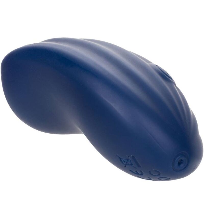 Stimulateur courbe velours cachemire bleu — CALEXOTICS