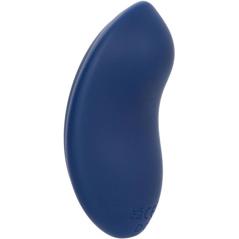 Stimulateur courbe velours cachemire bleu — CALEXOTICS