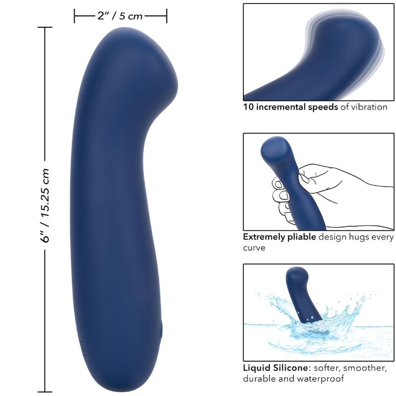 Masseur vibrant Cashmere Satin G — CALEXOTICS