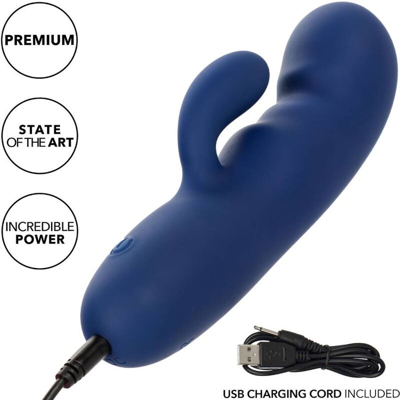 Masseur double moteur en silicone liquide — CALEXOTICS