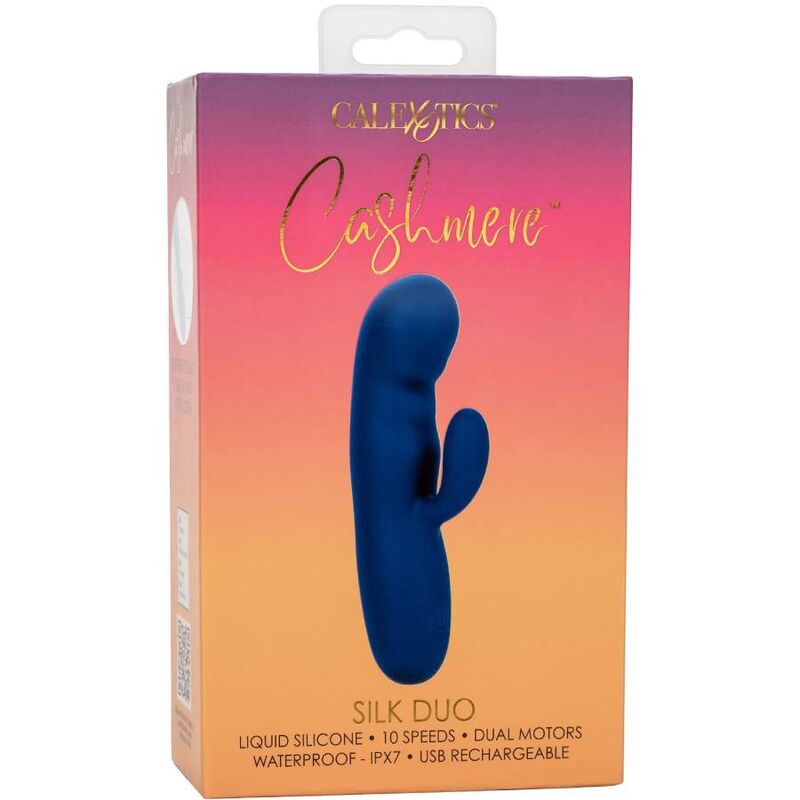 Masseur double moteur en silicone liquide — CALEXOTICS