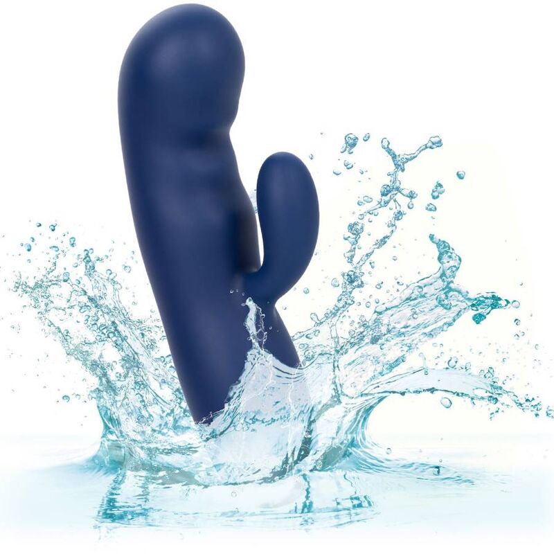 Masseur double moteur en silicone liquide — CALEXOTICS