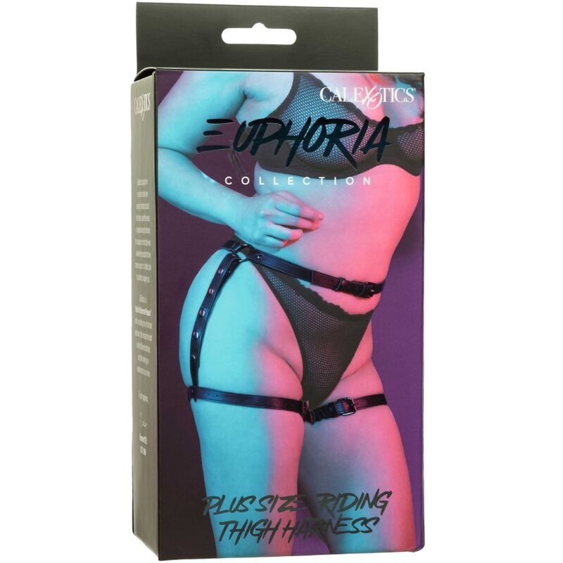Harnais de cuisse d'équitation multi-sangles taille plus — CALEXOTICS
