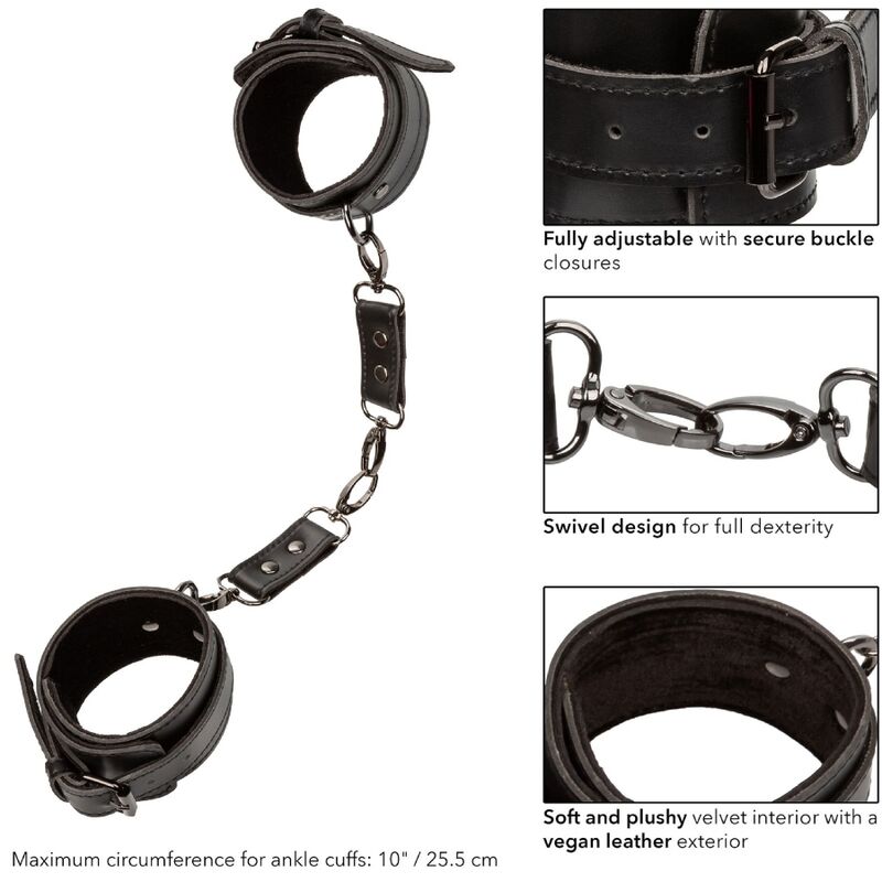 Manchettes de cheville ajustables Euphoria — CALEXOTICS