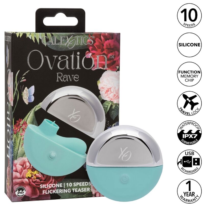 Stimulateur vibrant ergonomique Ovation Rave — CALEXOTICS