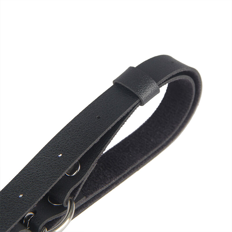 Harnais ceinture en cuir noir taille unique — SUBBLIME FETISH