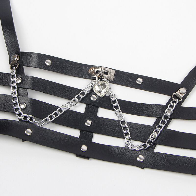 Harnais corset à chaînes détails taille unique — SUBBLIME FETISH